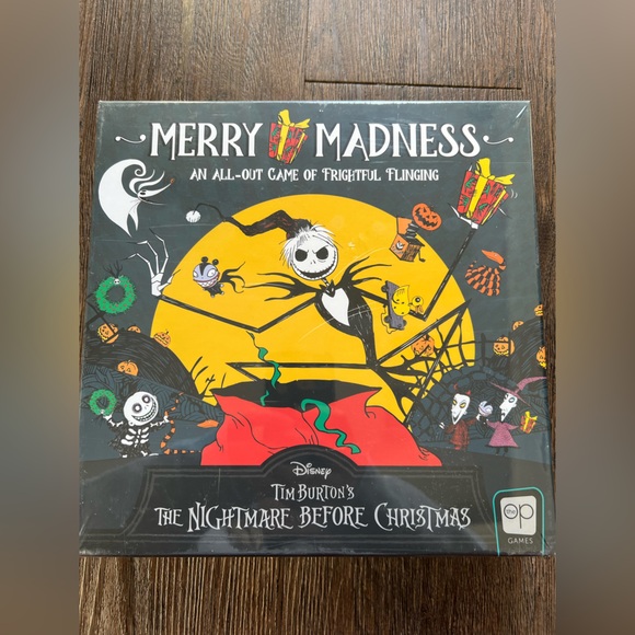 New in box Disney Tim Burton's The Nightmare Before Christmas Merry Madness - Picture 3 of 13